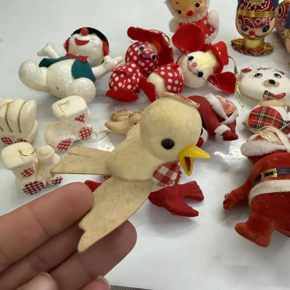 MCM Japan made Christmas ornament bundle of 20 vintage 1960s